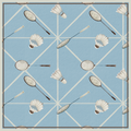 the badminton court