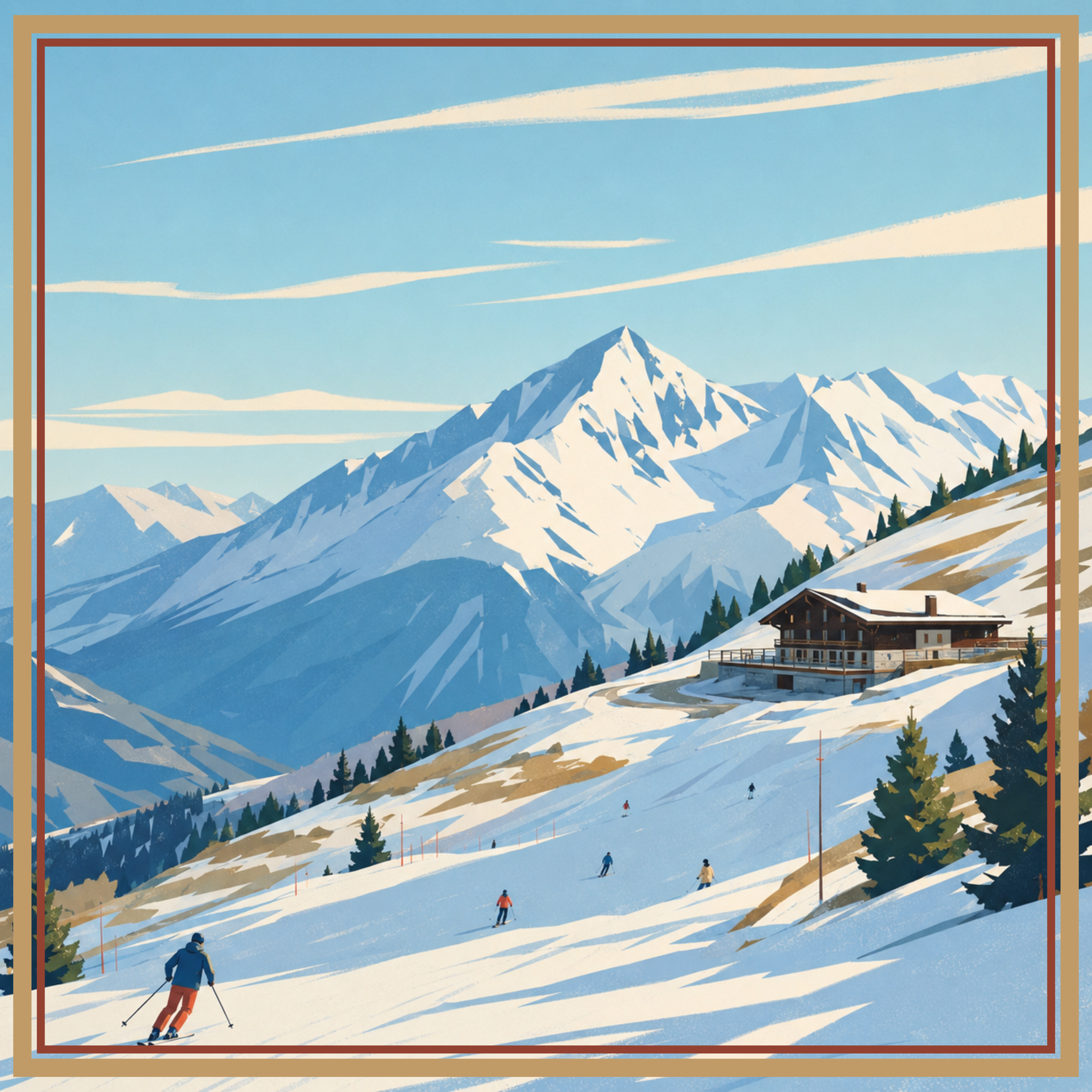 the alps